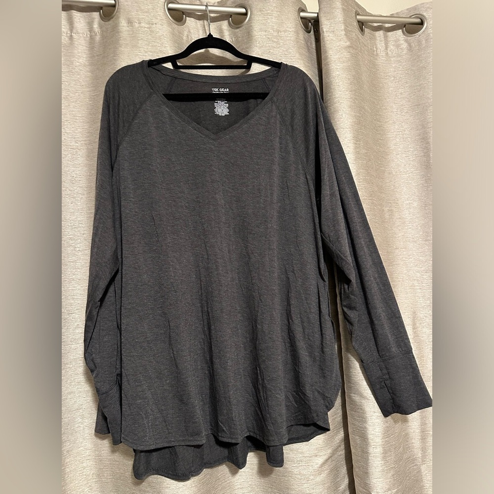 Dark Gray Long Sleeved Shirt